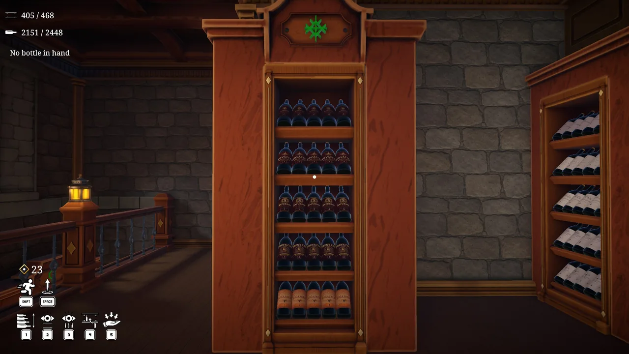 The Bogazkere shelf, fifteen labels all in a single five-bottle group