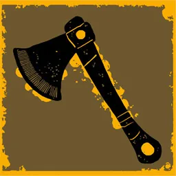 Achievement icon for Your new love, awarded with the wooden axe