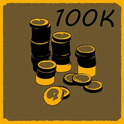 Achievement icon for the third and final money milestone