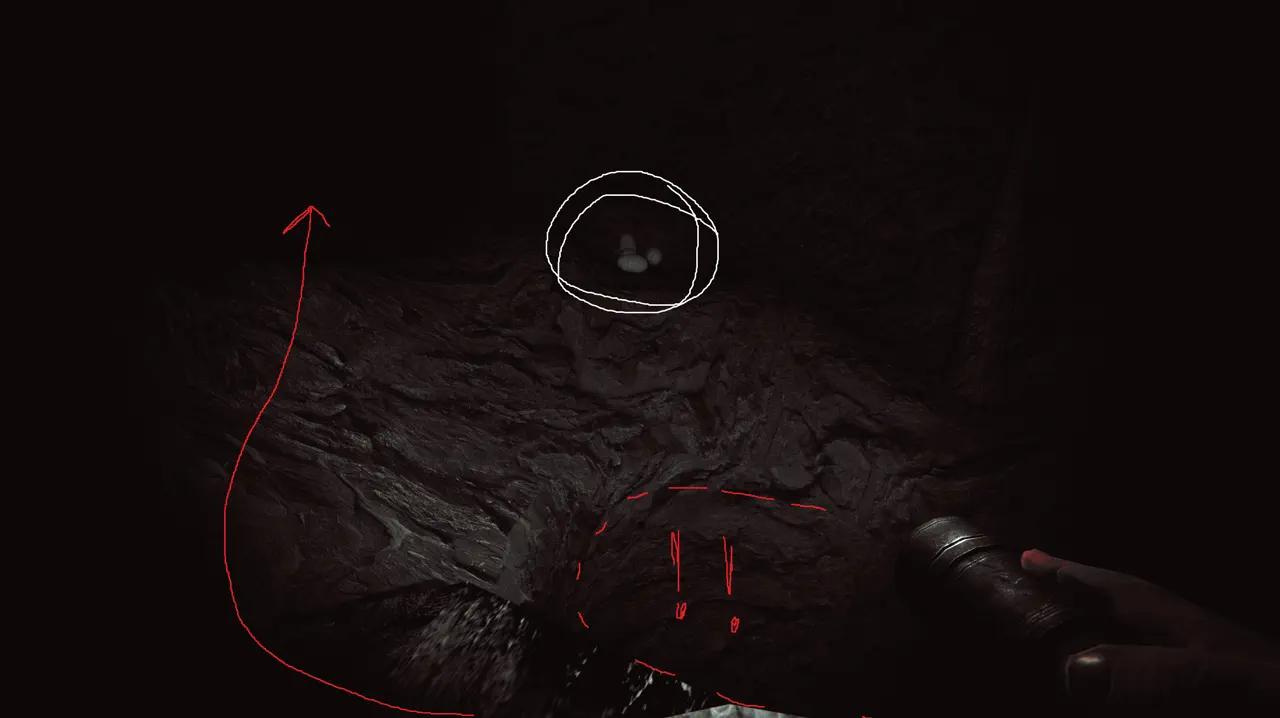 Depths Of Horror: Mushroom Day Cave floor heat comparison screenshot