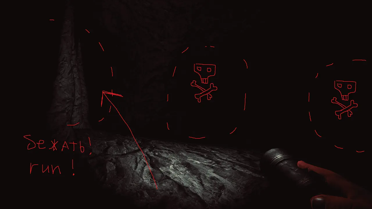 Depths Of Horror: Mushroom Day Cave floor heat comparison screenshot