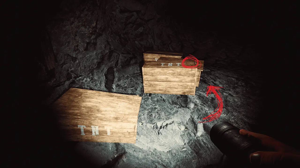 Depths Of Horror: Mushroom Day Escape stair layout screenshot 2