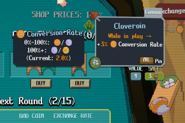RACCOIN: Coin Pusher Roguelike Coin Scoring screenshot 6