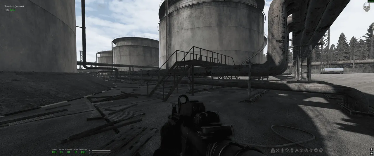 Road to Vostok Terminal Map (Vostok Location) screenshot 2