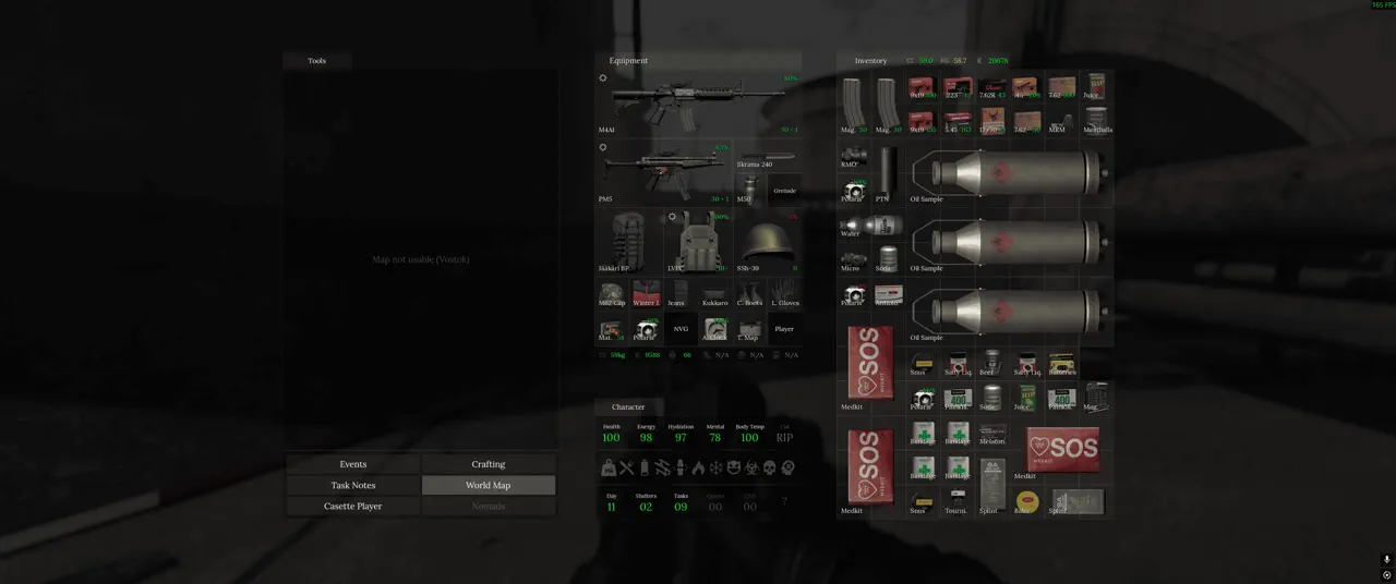 Road to Vostok Terminal Map (Vostok Location) screenshot 8