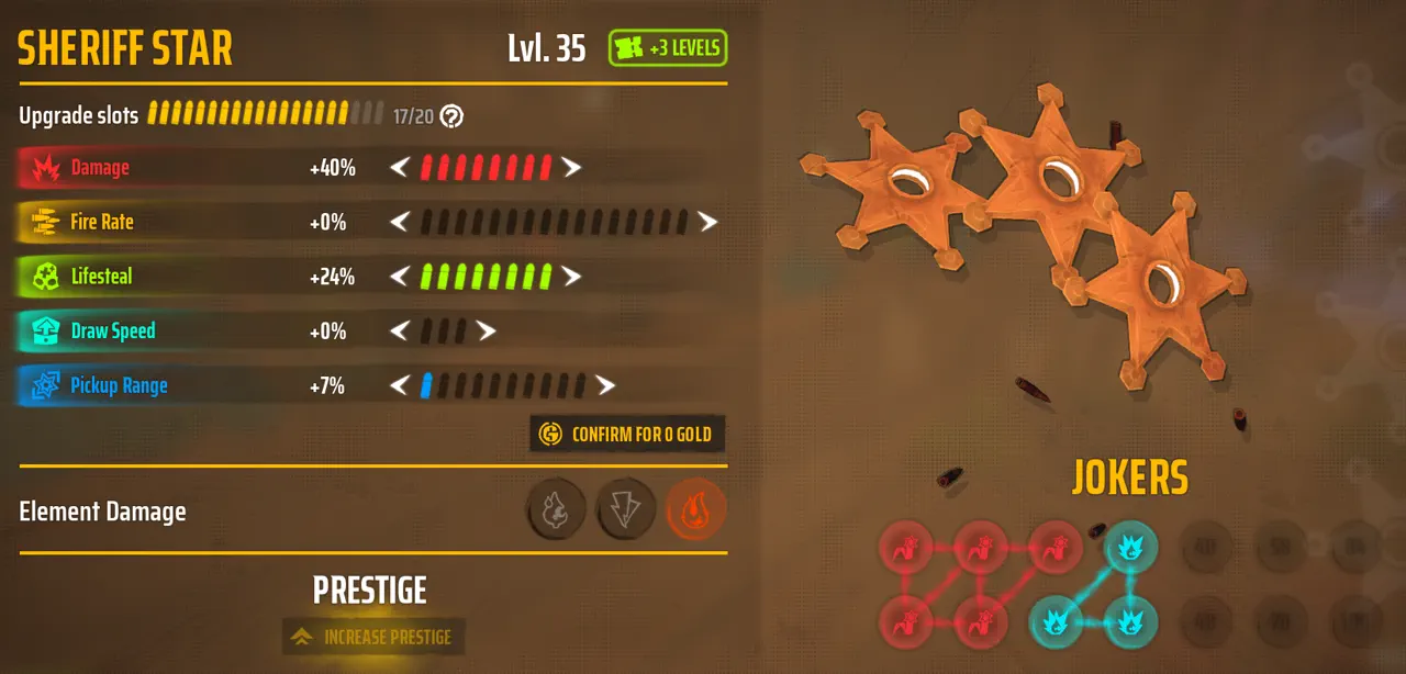 Far Far West Secondary Weapon