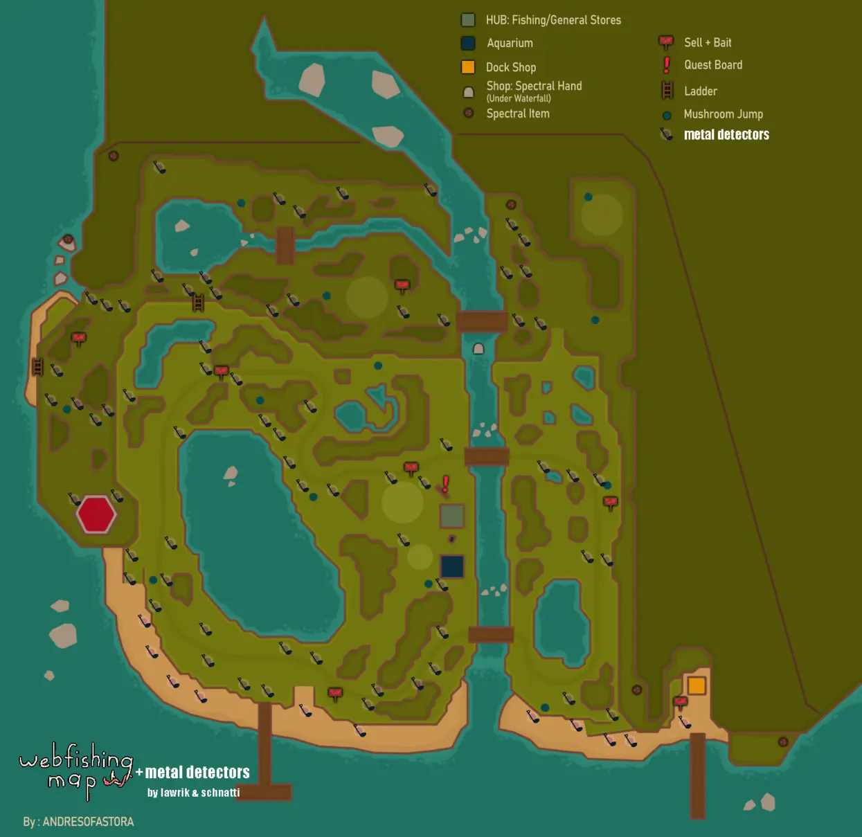 Metal Detector Map