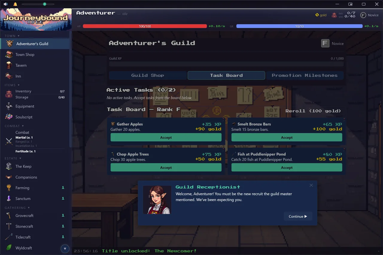 Journeybound Idle screenshot